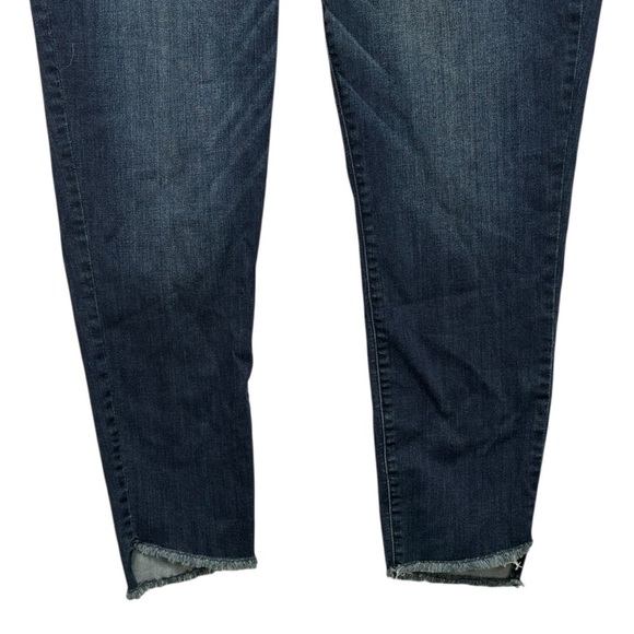 Democracy Ab Technology Ankle Length Step Hem Stretch Denim Jeans Size 16 - Picture 4 of 9